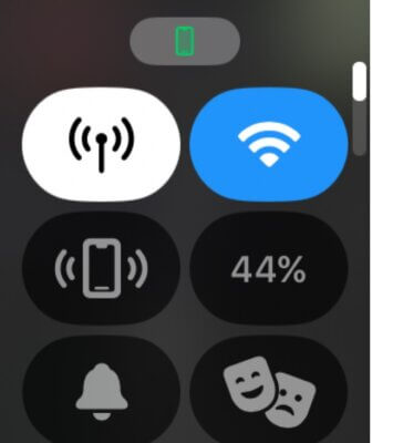apple watch connected to wifi