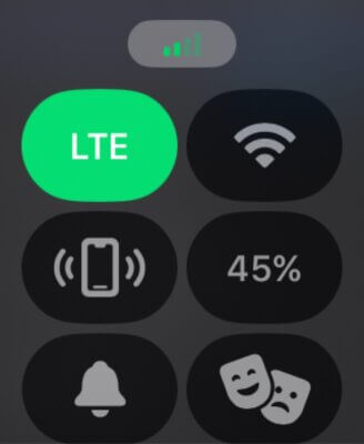 apple watch using its own cellular connection